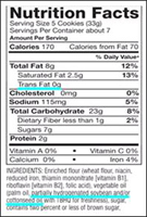 Says no trans fat but has it listed in ingredients